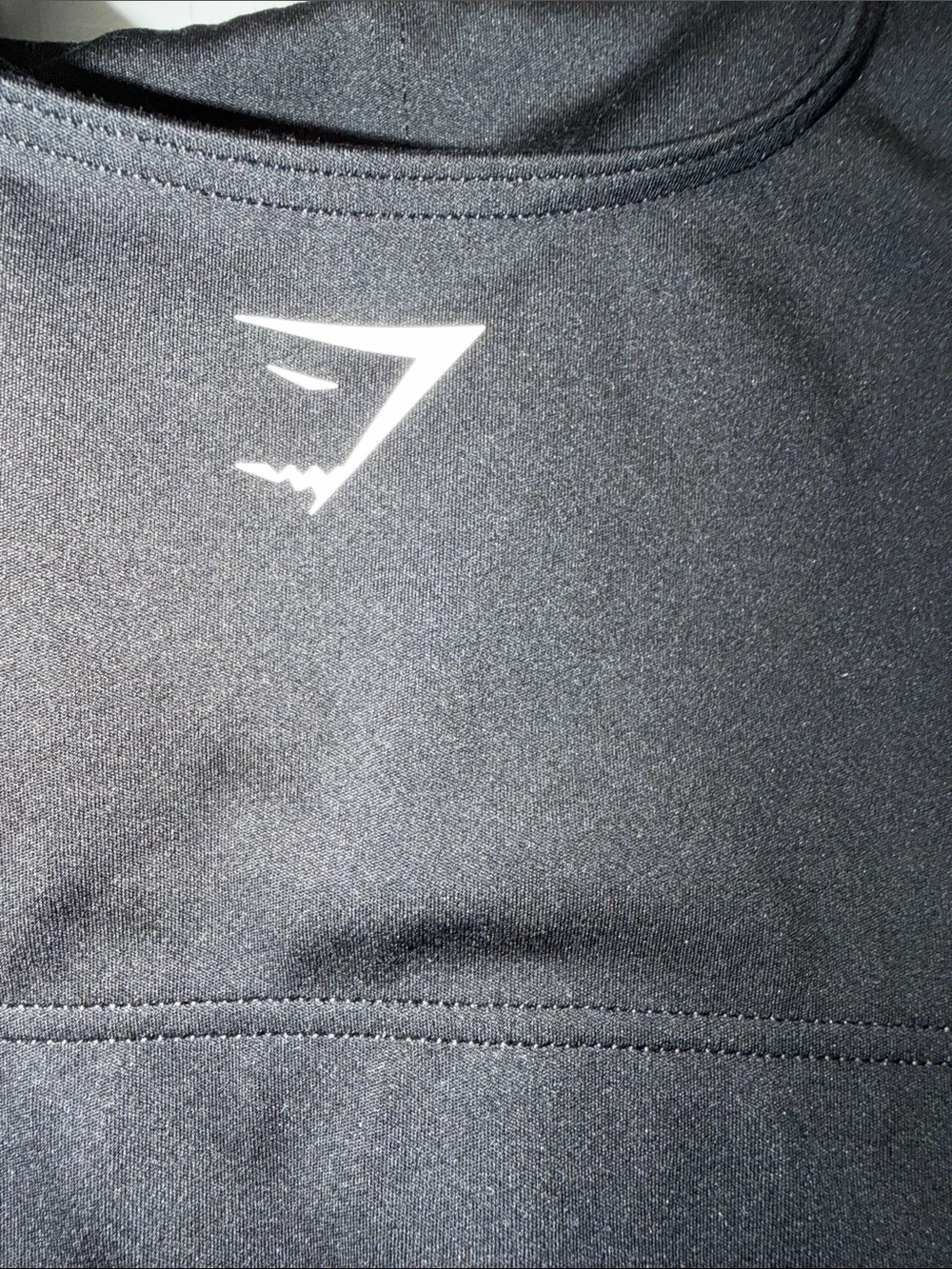 Gymshark Black sports bra with Wide Straps